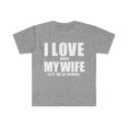thumbnail image 1 of Love my wife when she lets me go rowing whipped rower Unisex T-shirt S-3XL, 1 of 2