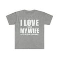 thumbnail image 1 of Love my wife when she lets me play foosball whipped Unisex T-shirt S-3XL, 1 of 2