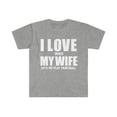 thumbnail image 1 of Love my wife when she lets me play paintball whipped Unisex T-shirt S-3XL, 1 of 2