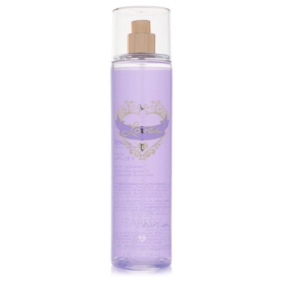 Love's Eau So Fearless by Dana Body Mist Spray 8 oz for Women Pack of 4