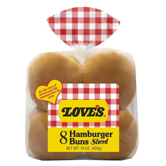 Love's Hamburger Buns 8pk