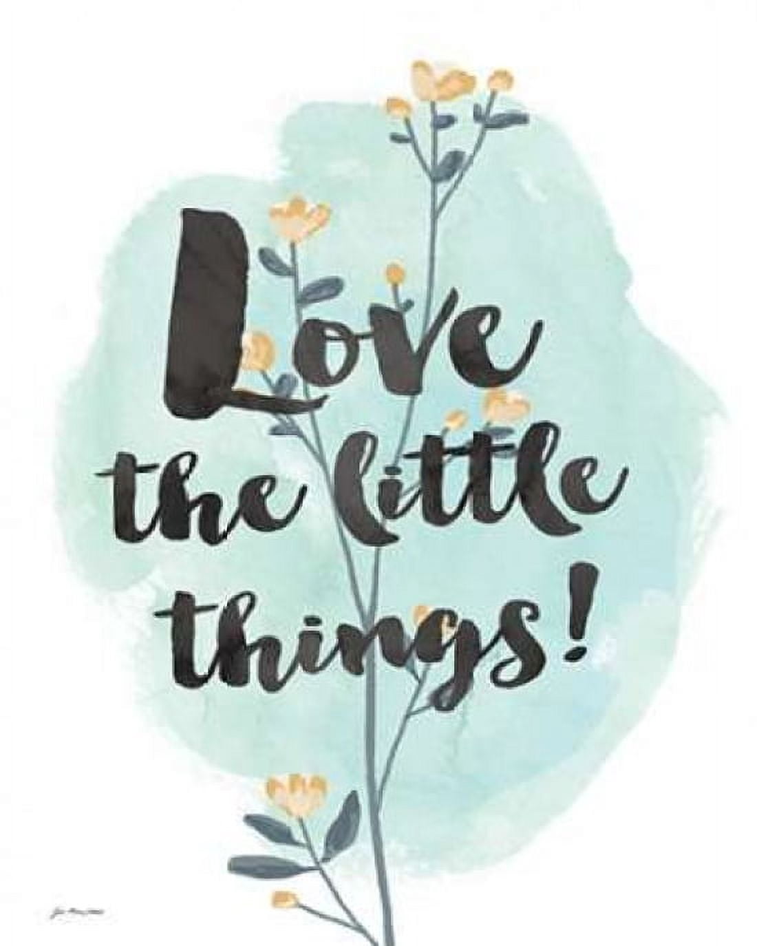 Love the Little Things II Canvas Art - Jo Moulton (24 x 30)