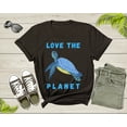 thumbnail image 1 of Love the Planet Earth Sea Turtle Swimming for Men Women Kids T-Shirt Ocean Animal Turtle Lover Gift T Shirt for Boys Girls Teens Tshirt, 1 of 8
