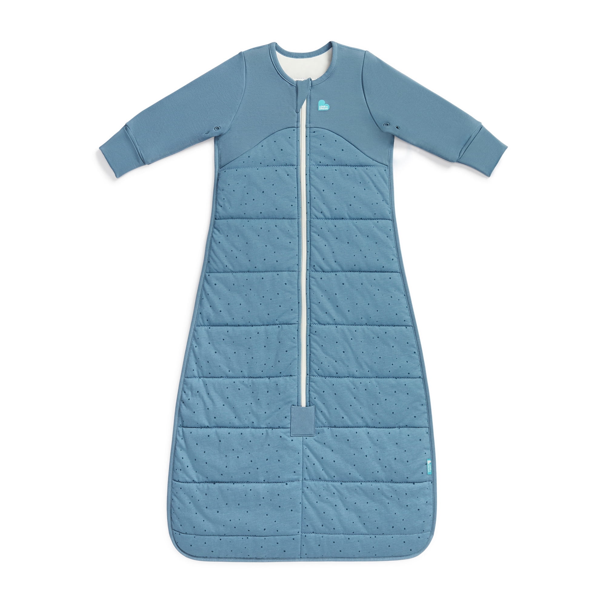 Love to Dream Long Sleeve Sleep Bag Wearable Blanket Warm 2.5 TOG, 6-18M Stone Pebbles