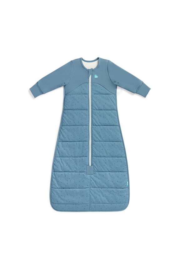 Long Sleeve Sleep Bag Wearable Blanket Warm 2.5 TOG, 6-18M Stone Pebbles