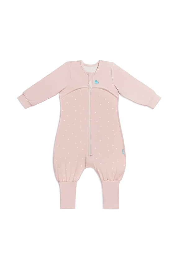 Long Sleeve Sleep Suit for Walking Wearable Blanket 1.0 TOG, 12-24M, Pink