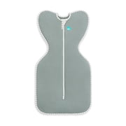 Love to Dream Swaddle Up Baby Sleep Sack, Arms Up Design, Sleep Nearly 2x Longer, Twin Zipper, Cotton, Newborn 5-8.5 lbs 1.0 TOG, Deep Olive