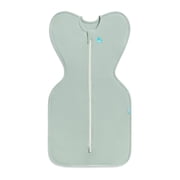 Love to Dream Swaddle Up Baby Sleep Sack, Arms Up Design, Sleep Nearly 2x Longer, Twin Zipper, Cotton, Newborn 5-8.5 lbs, Olive