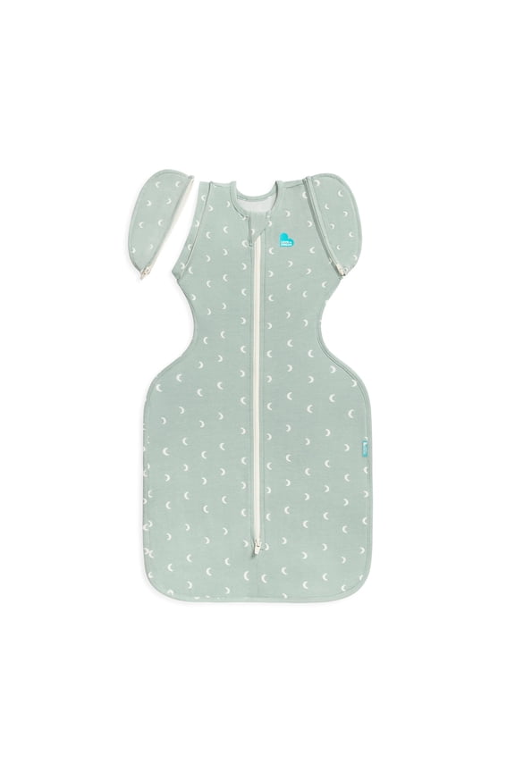 Swaddle UP Transition Baby Sleep Bag 1.0 TOG, Zip-Off Wings, Large 19-24 lbs, Olive Moon