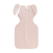 Love to Dream Swaddle UP Transition Baby Sleep Bag 1.0 TOG, Zip-Off Wings, Medium 13-19 lbs, Twinkle Pink