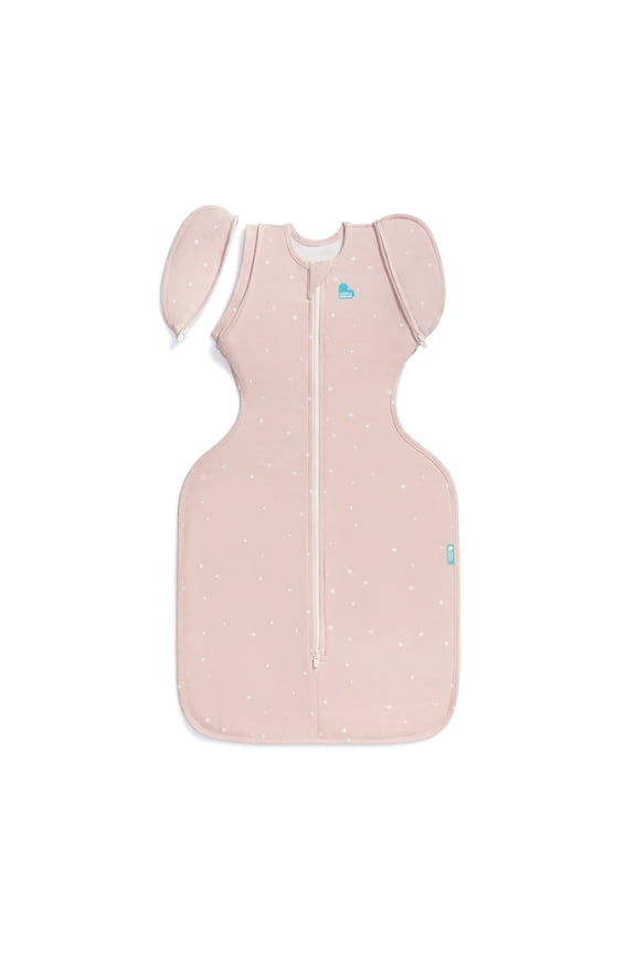 Swaddle UP Transition Baby Sleep Bag 1.0 TOG, Zip-Off Wings, Medium 13-19 lbs, Twinkle Pink