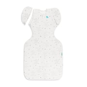 Love to Dream Swaddle UP Transition Baby Sleep Bag Lite 0.2 TOG, Zip-Off Wings, Medium 13-19 lbs, You are My Grey