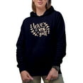 thumbnail image 1 of Love to Golf, Golf Player, Golfing or Golfer Themed Merch Gift, Navy Blue Hooded Sweatshirt or Hoodie, Small, 1 of 5