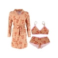thumbnail image 1 of Love to Sleep  Teddybear Robe Lounge Set (Women), 1 of 7