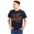 thumbnail image 1 of Love to Spoil You Oil Driving Car Men's Big & Tall Crewneck Graphic Tee Brisco Brands 3X, 1 of 5