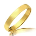 thumbnail image 1 of LoveBling 10K Yellow Gold Classic Fit Lightweight Solid Wedding Band Ring 2mm (6.5), 1 of 1