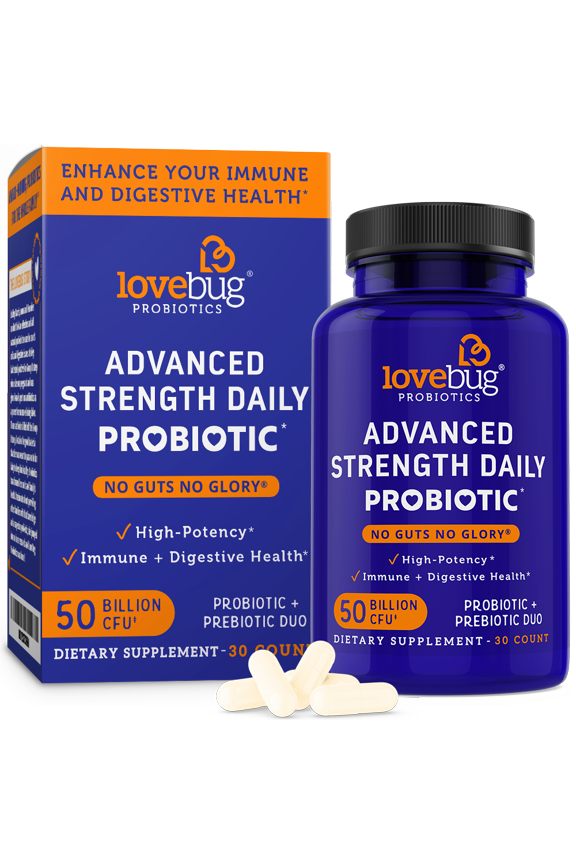 No Guts No Glory Advanced Strength Daily Probiotic, 30 Count
