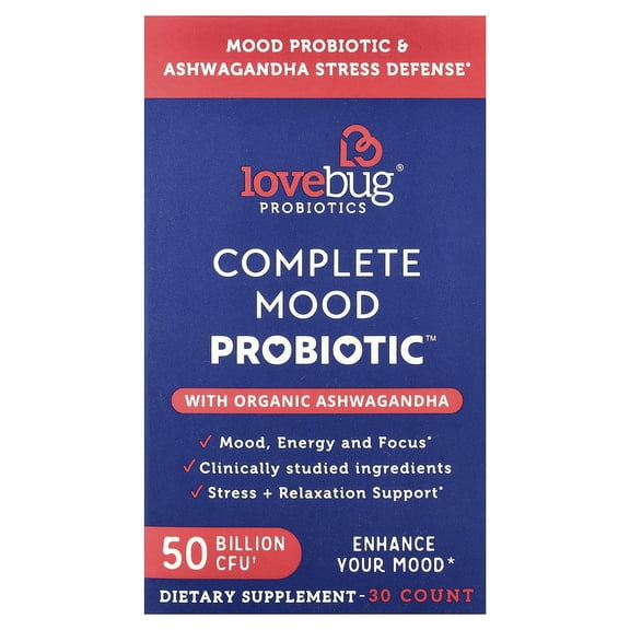 LoveBug Probiotics Women's Health Daily Probiotic, 30 Count