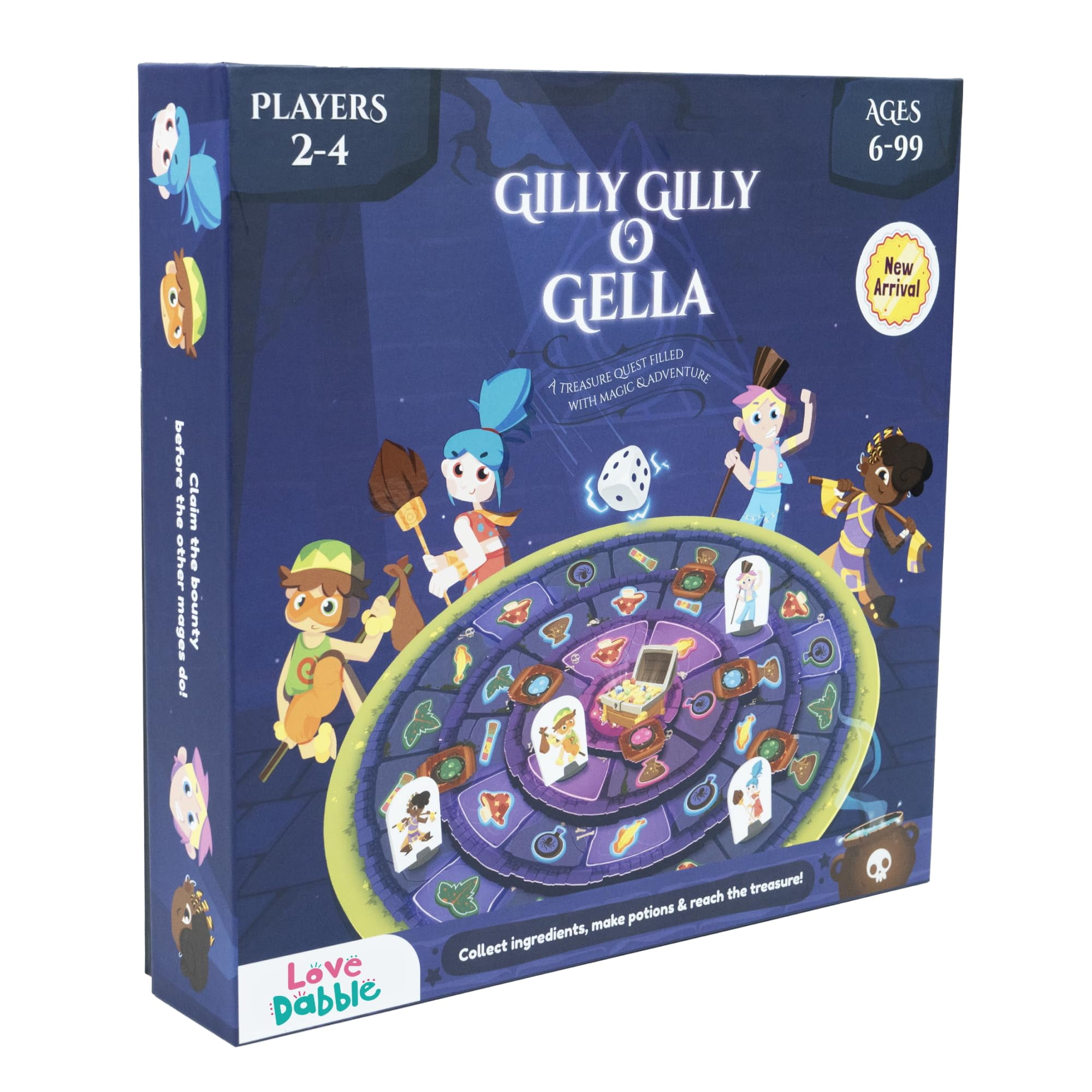LoveDabble Mystic Tower Adventure MMF7 Gilly Gilly O Gella: Race to ...
