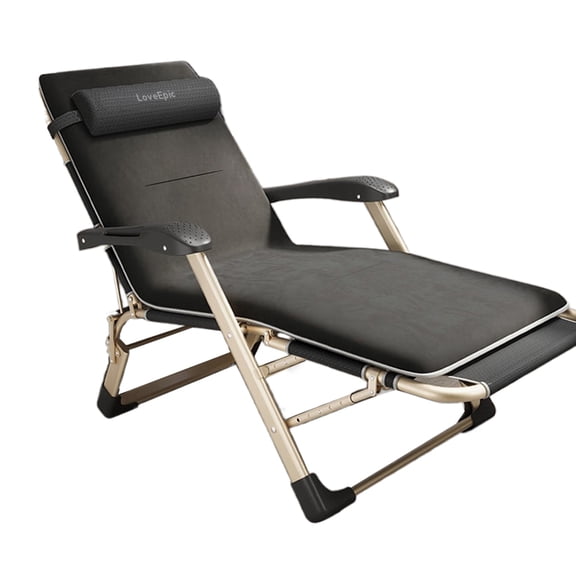 LoveEpic Deck chairs, Outdoor Folding Chaise Lounge Chair,for Beach, Sunbathing, Patio, Pool, Lawn