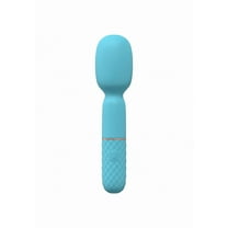 LoveLine Bella Rechargeable Silicone Mini Personal Massage Wand, Blue