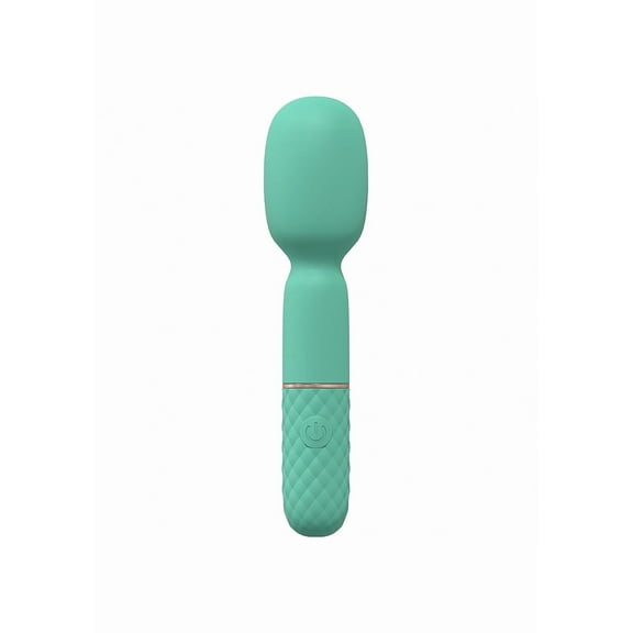 LoveLine Bella Rechargeable Silicone Mini Personal Massage Wand, Green