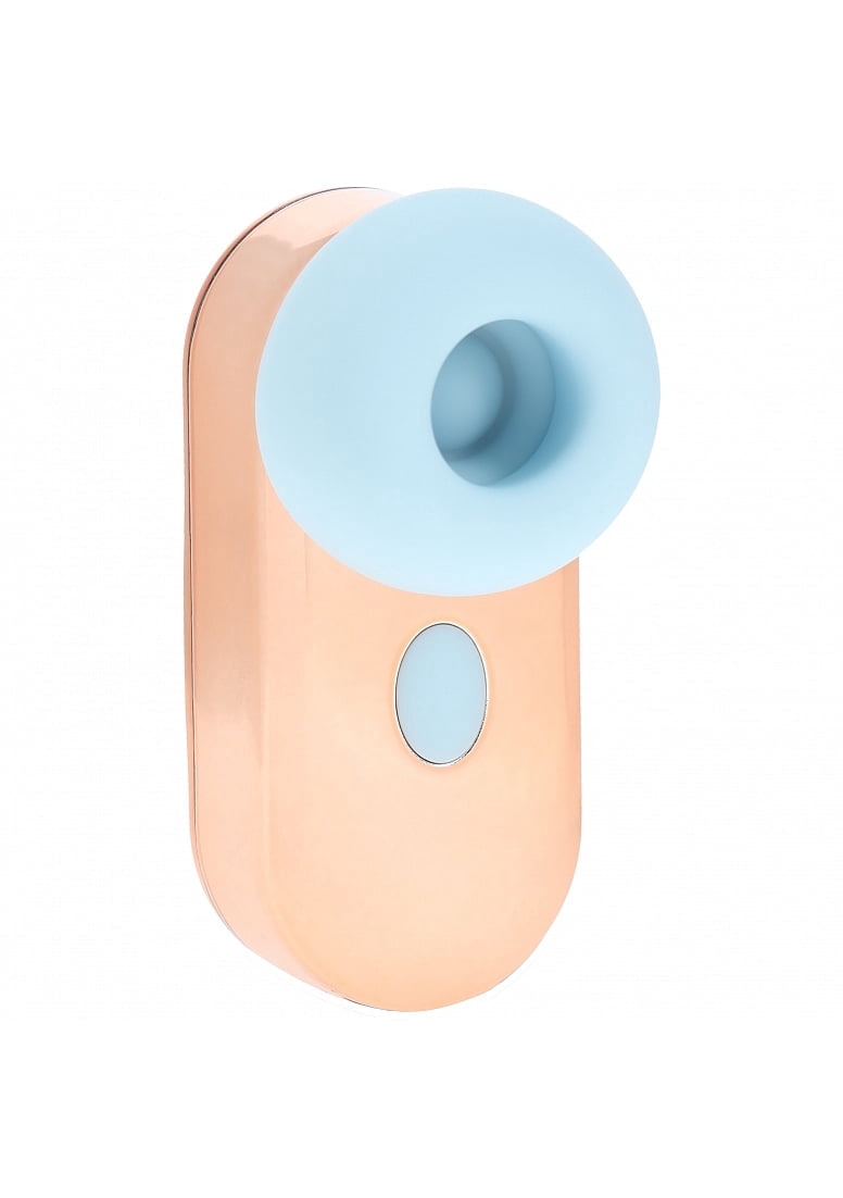 ラブ・アクチュアリー LoveLine Budsie AirTapTech Rechargeable Suction Vibrator, Blue