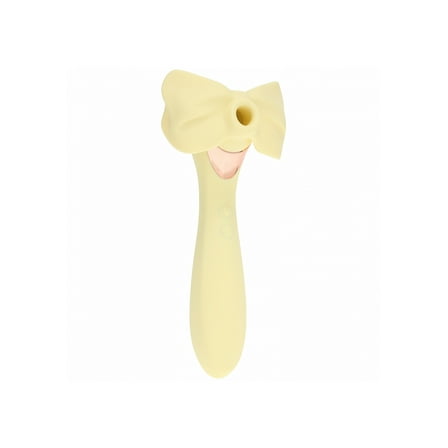 LoveLine Darling AirTapTech Rechargeable Cilitrol Vibrator, Yellow