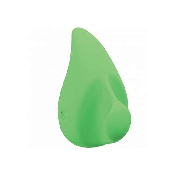 LoveLine ErgoDrop Waterproof Cilitrol Vibrator, Green