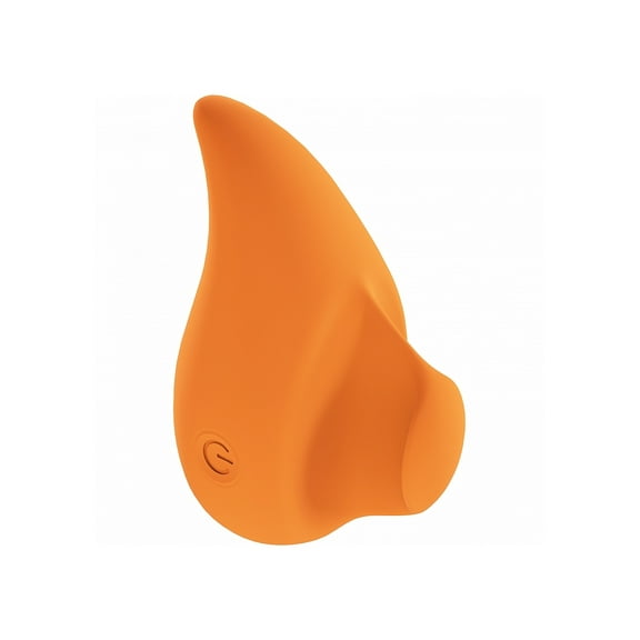 LoveLine ErgoDrop Waterproof Cilitrol Vibrator, Orange