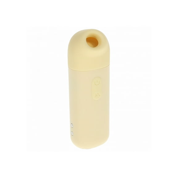 LoveLine Sweetie AirTapTech Rechargeable Vibrator Waterproof Bullet Vibrator, Yellow