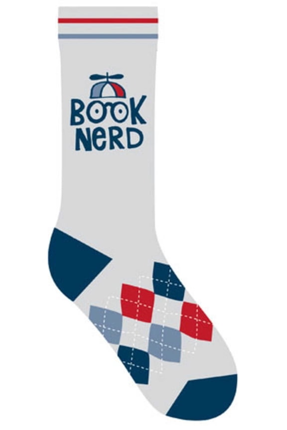 Lovelit Book Nerd Socks, (Hardcover)