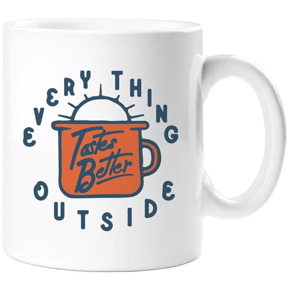 Lovelit: Everything Tastes Better Outside Mug (Other)