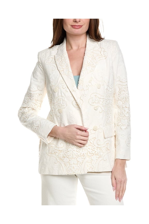 womens  Luara Jacket, 0, White