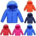 thumbnail image 1 of Lovebay 2-18T Girls Boys Lightweight Puffer Jacket Hooded Water-Resistant Winter Warm Coat, 1 of 5