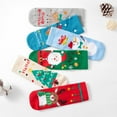 thumbnail image 1 of Lovebay 6 Pairs Children Baby Girls Boys Christmas Socks Winter Warm Terry Socks 1-12T, 1 of 8