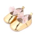 thumbnail image 1 of Lovebay Baby Girl Infants Star Lace PU Leather Princess Shoes Wedding Soft Sole Crib Shoes, 1 of 5