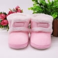 thumbnail image 1 of Lovebay Baby Girls Boys Toddler Booties Infant Prewalker Snow Shoes Newborn Anti-slip Sole Warm Boots, 1 of 5