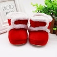 thumbnail image 1 of Lovebay Baby Girls Boys Toddler Booties Infant Prewalker Snow Shoes Newborn Anti-slip Sole Warm Boots, 1 of 6