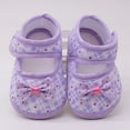 thumbnail image 1 of Lovebay Baby Girls Cotton Cloth Shoes Daisy Flower Anti-slip Soft Sole Prewalker Crib Shoes, 1 of 6