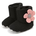 thumbnail image 1 of Lovebay Infant Toddler Baby Flowers Winter Boots Girls First Walkers Keep Warm Snowfield Booties Boot Shoes, 1 of 8