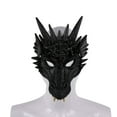 thumbnail image 1 of Lovebay Kid Teens Adult Realistic Dragon for Halloween Cosplay Masquerade Party Props Soft Mask, 1 of 6