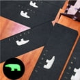 thumbnail image 1 of Lovebay Luminous Stair Treads Non-Slip 8.66” x 22” Outdoor/Indoor (5 Pack) – Heavy Duty Anti Slip Pre- Cut Self Adhesive Tape Strips, No Tools Installation - Dark gray Bear, 1 of 8