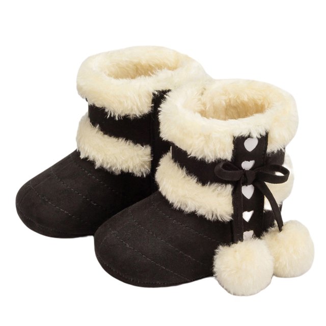 Lovebay Newborn Toddler Girls Warm Winter Boots Kids Outdoor Snow Boots