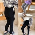 thumbnail image 1 of Lovebay Toddler Kids Boy Girl Pants Jogger Slim Spell Striped Pant Cotton Casual Sweatpants Pants 2-7 Years, 1 of 14