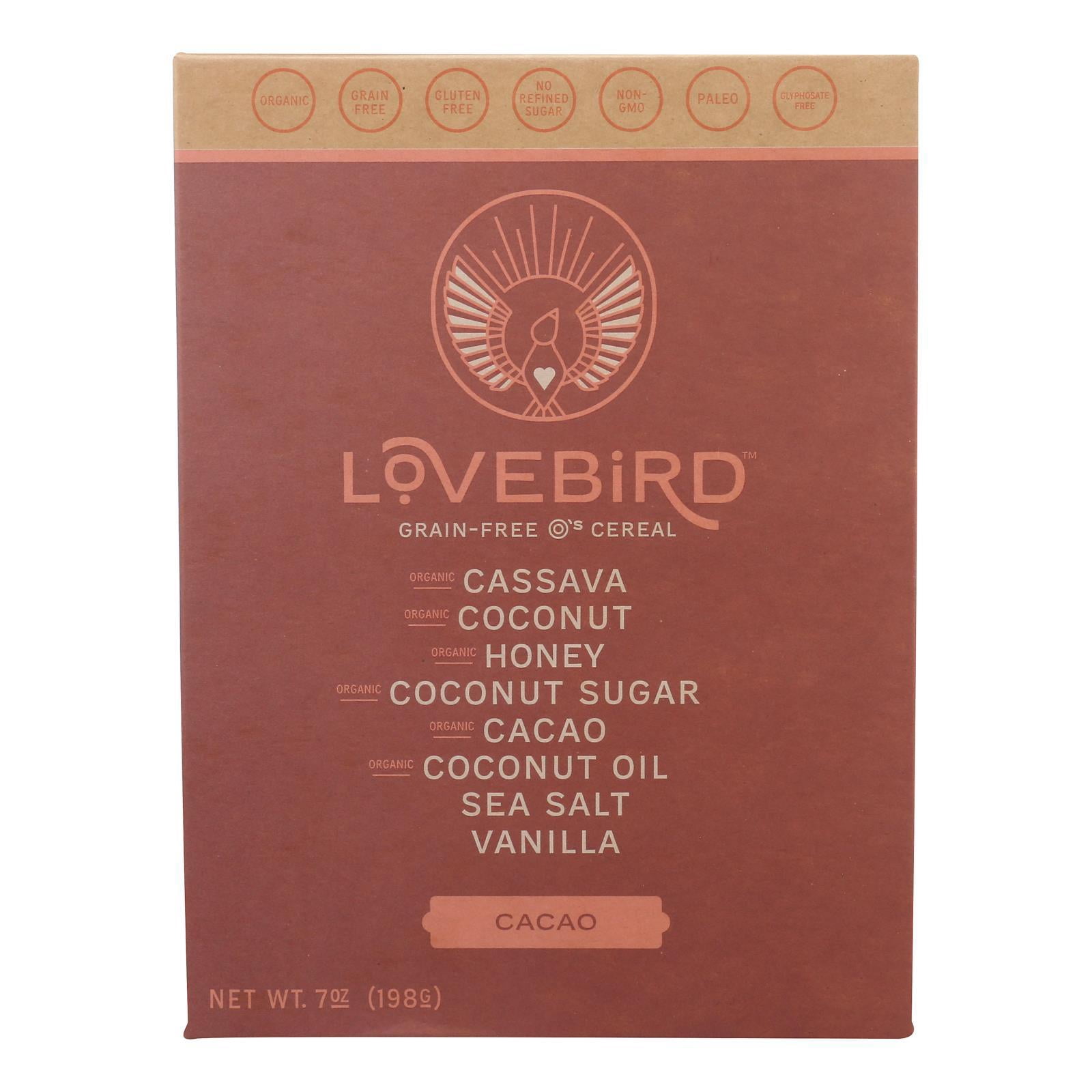 Lovebird - Cereal Cacao Grain Free - Case of 6-7 OZ