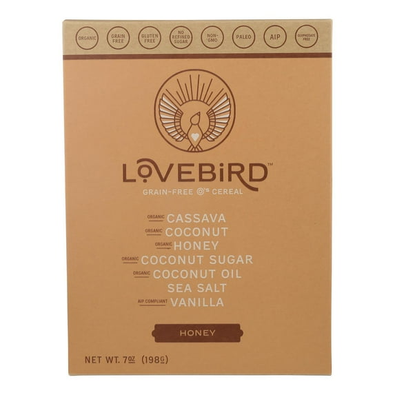 Lovebird - Cereal Honey Grain Free - Case of 6-7 OZ