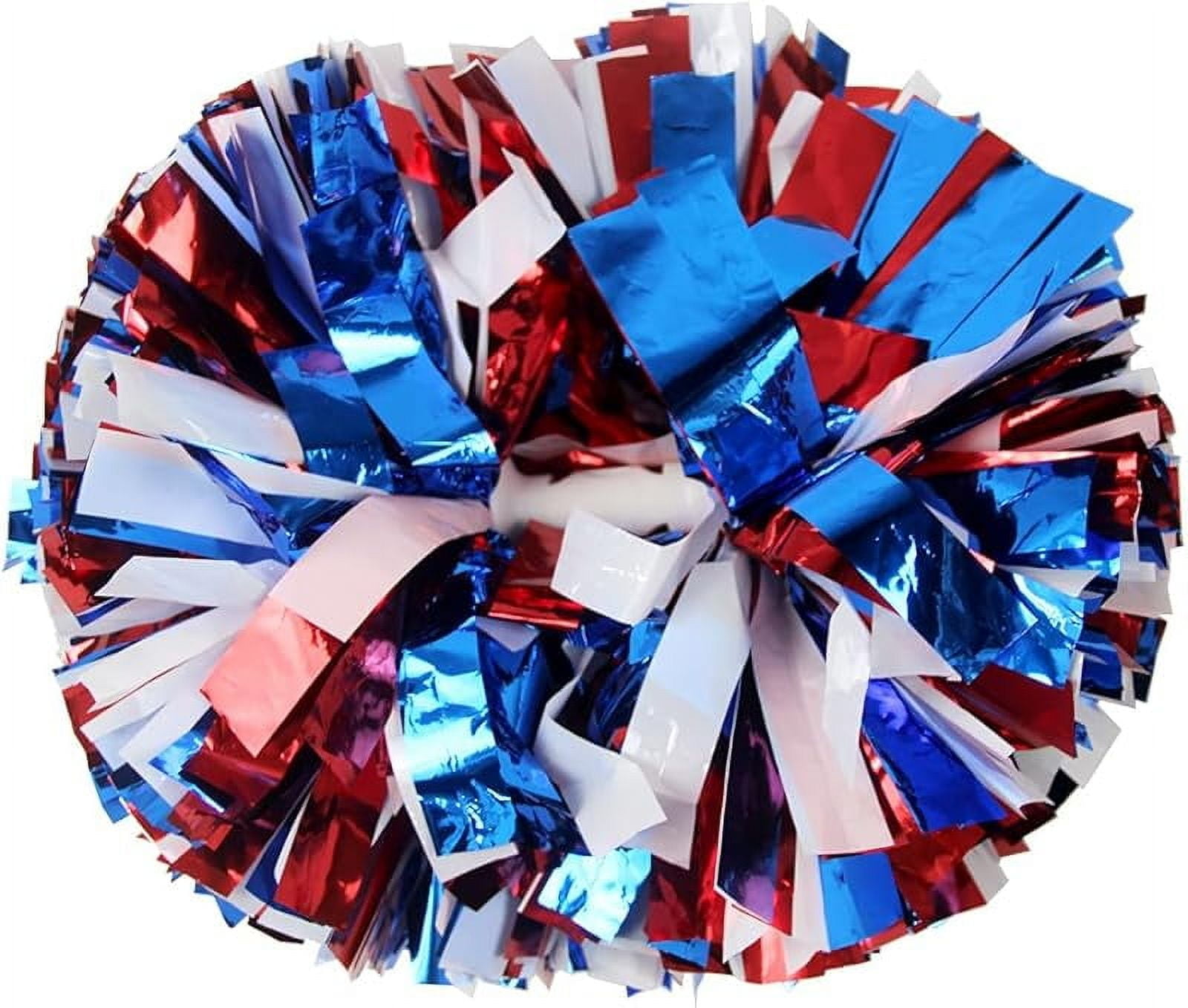 Cheer Baton Rack Lovecheer 2PCS Metallic Pom Poms Cheerleading with Baton Handle Cheer ...
