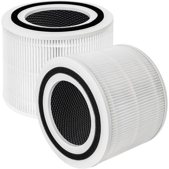 Loveco 2 Pack Replacement Air Purifier Filter for LEVOIT Core 300 300S Compared to Part Core 300-RF