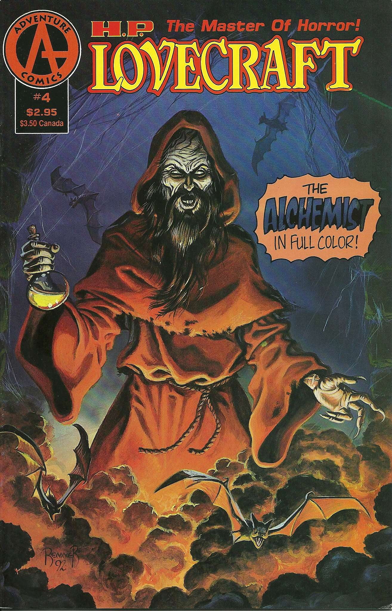 Lovecraft #4 VF ; Adventure Comic Book
